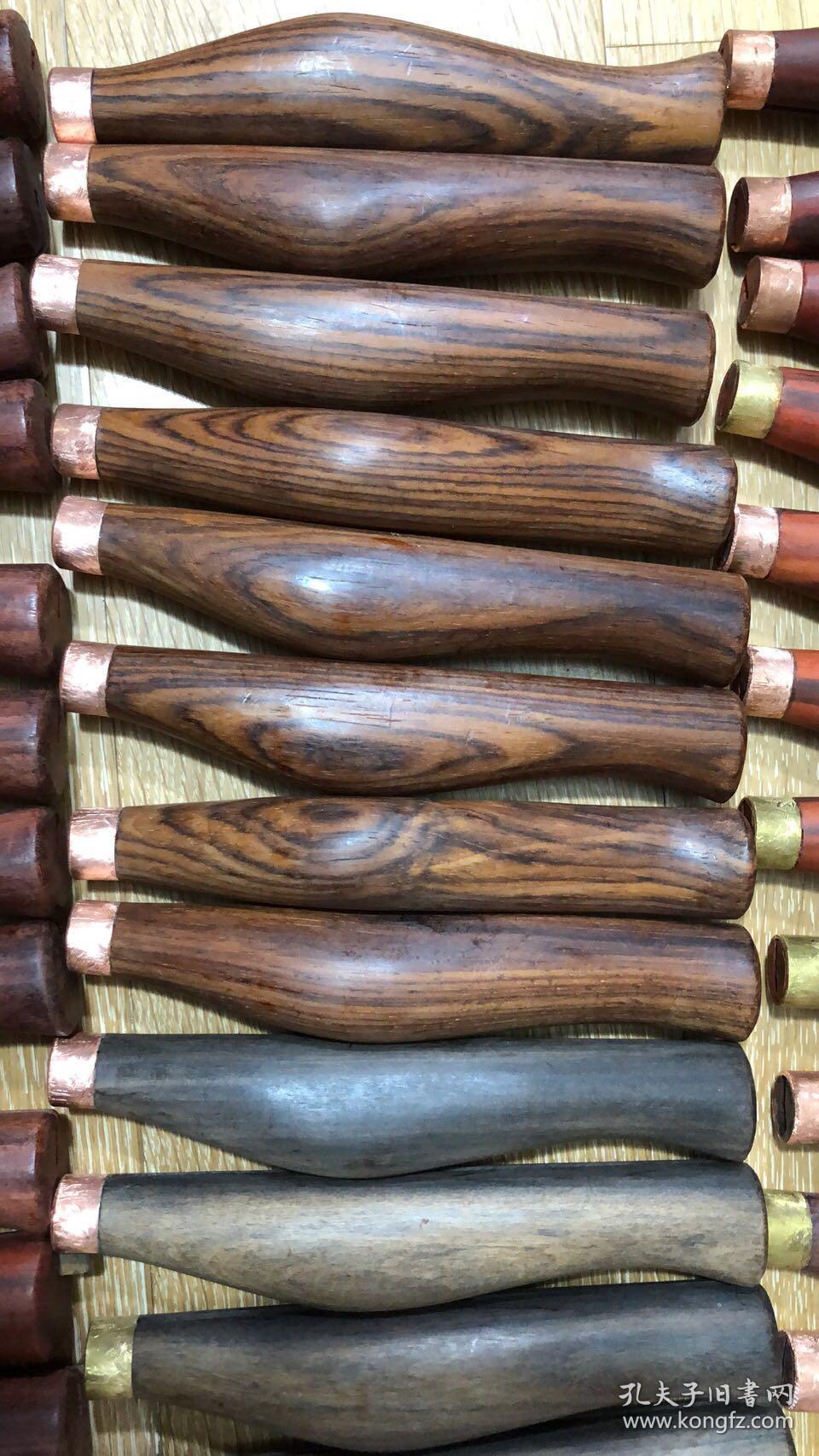 拳刀鹰嘴刀月牙刀木版年画传统木版雕版古籍木版雕版工具红酸枝拳刀