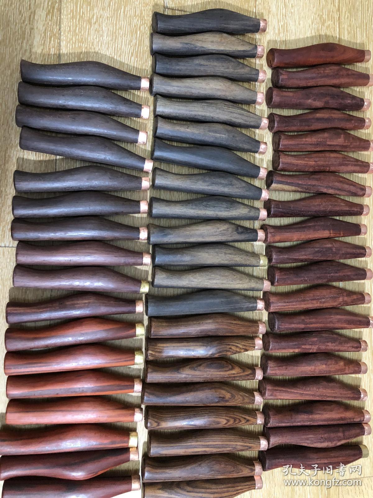 拳刀鹰嘴刀月牙刀木版年画传统木版雕版古籍木版雕版工具红酸枝拳刀