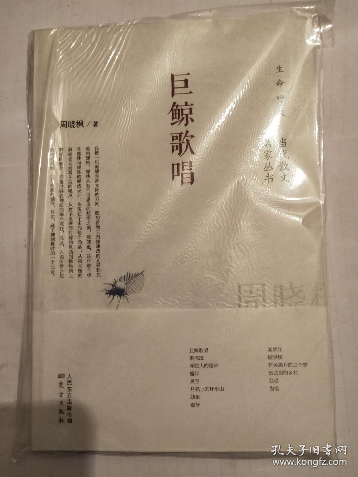 周晓枫作品:巨鲸歌唱