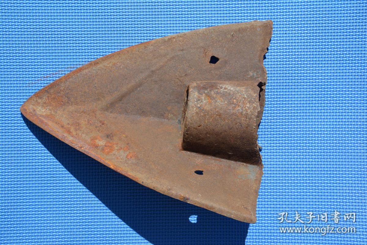 几十年前 铁质老农具 犁铧铁犁老犁头 老物件摆设 130元一个