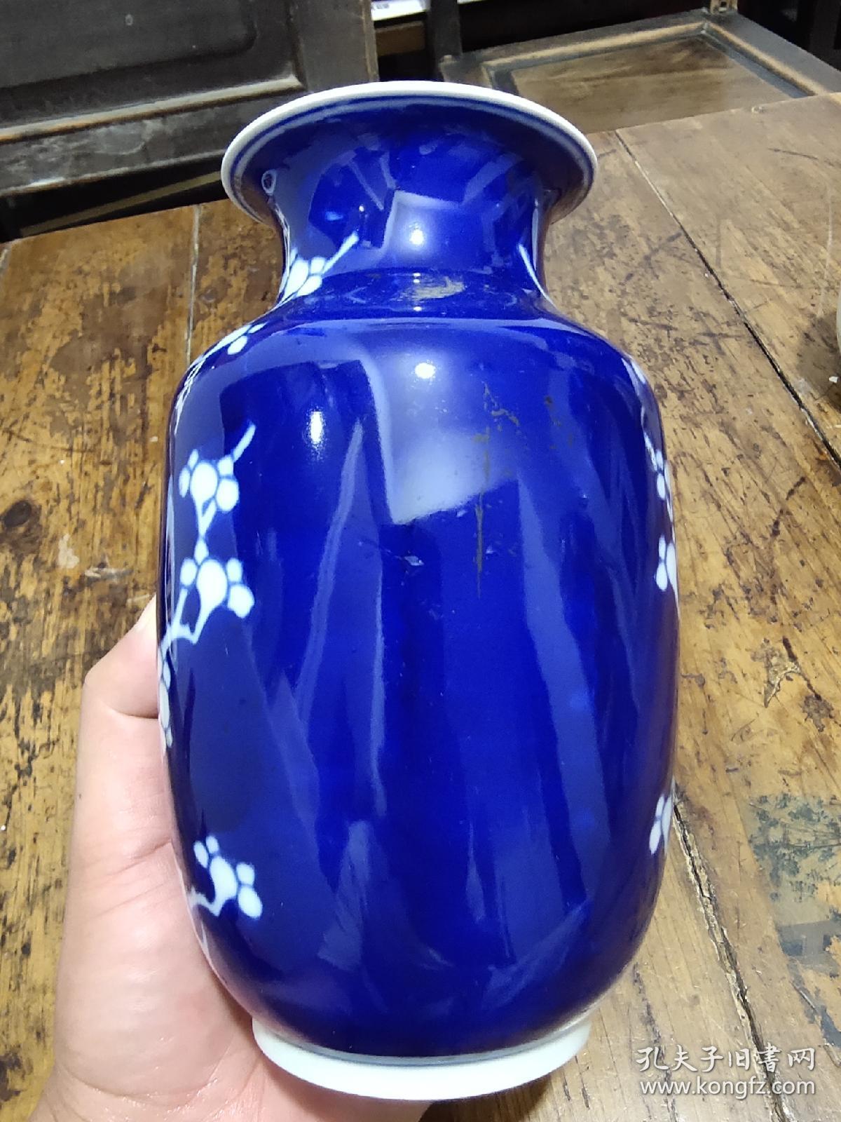 解放后景德镇瓷器冰梅瓶