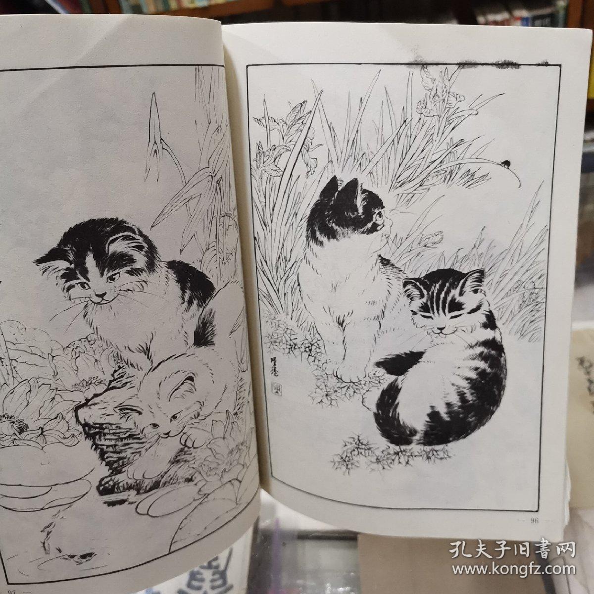 百猫谱 16开本 1997年1版1印本 非馆藏