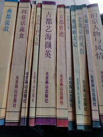 北京旧闻丛书 11本合售  有一本后面有几张有水印