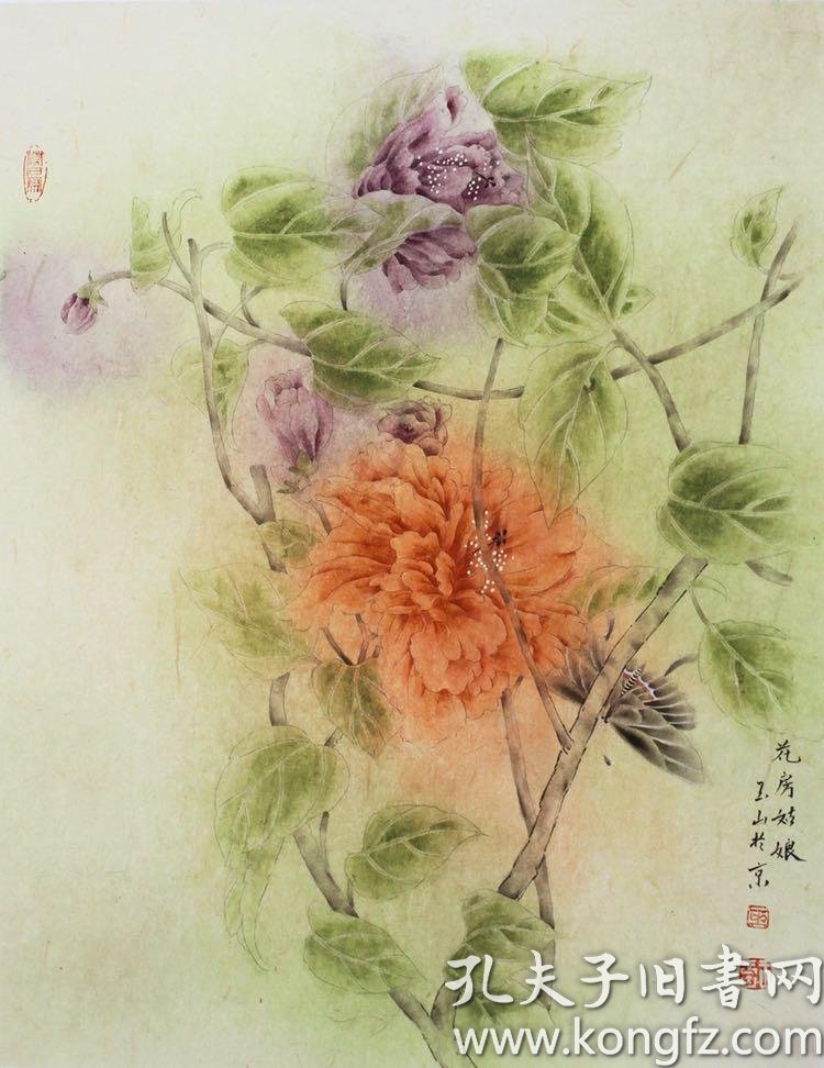 王玉山精品花鸟x2