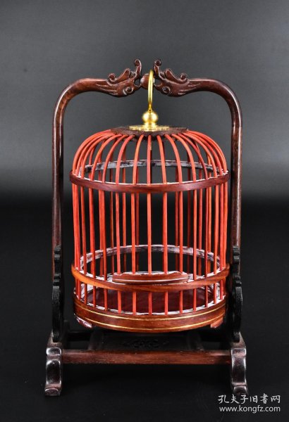 149日本扇子寿惠广原盒折扇一把祝寿扇竹制扇骨纸质扇面有红白挂穗