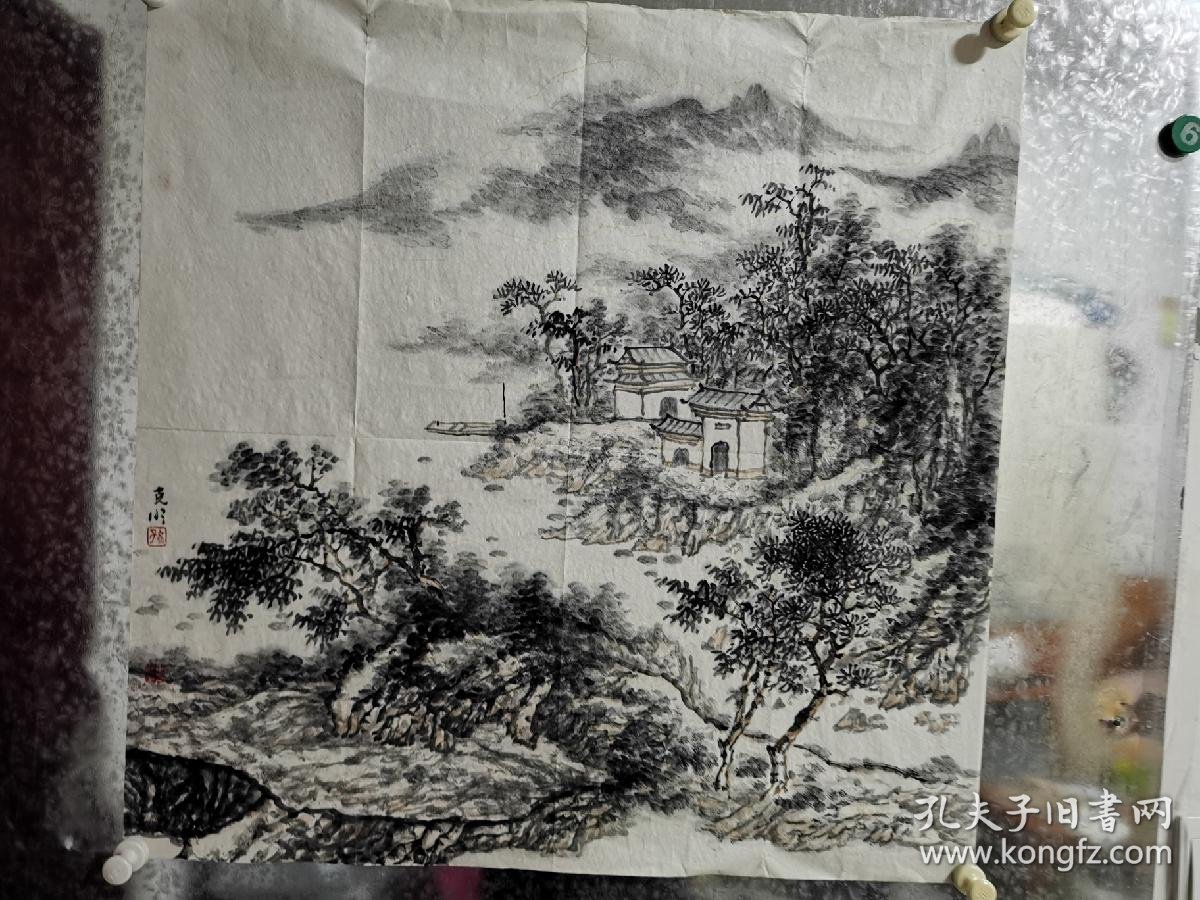 孙克明,字克明,斋署积翠堂,九里山屋主