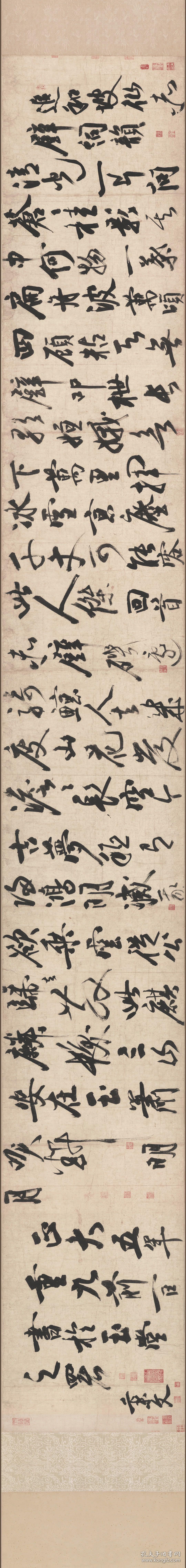 金赵秉文存世墨迹追和坡仙赤壁词韵纸本大小5219440厘米宣纸原色微喷