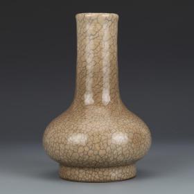 宋哥窑酱白釉荸荠瓶装帧:其他高古老瓷器的书店河南省南阳市高古老