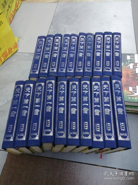 《天下第一书》 全二十卷 16开精装 一版一印 印1-500套