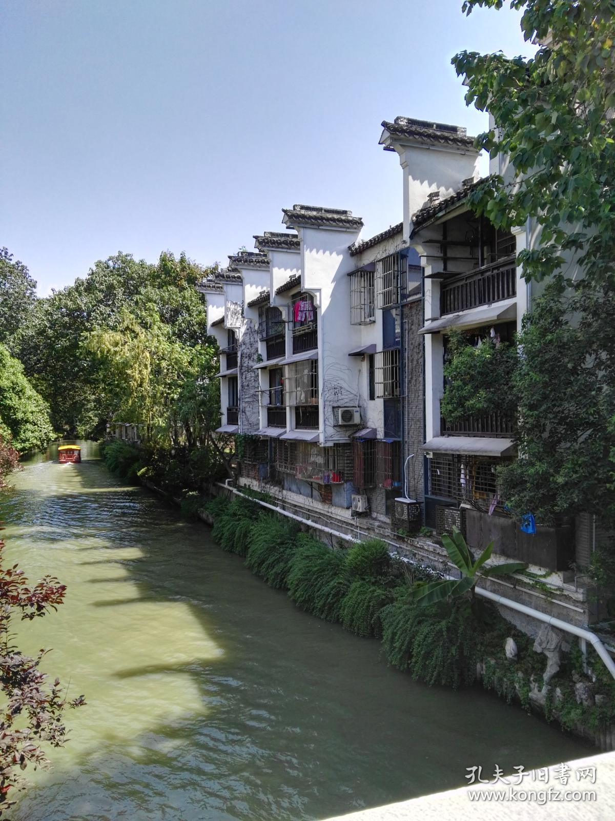 存在或者消失的南京景点建筑;朱雀桥-武定桥河厅河房