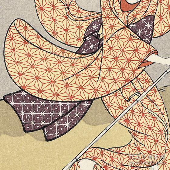 安达版画院复刻铃木春信夕立の女多版套色之锦绘的诞生日本浮世绘乃至