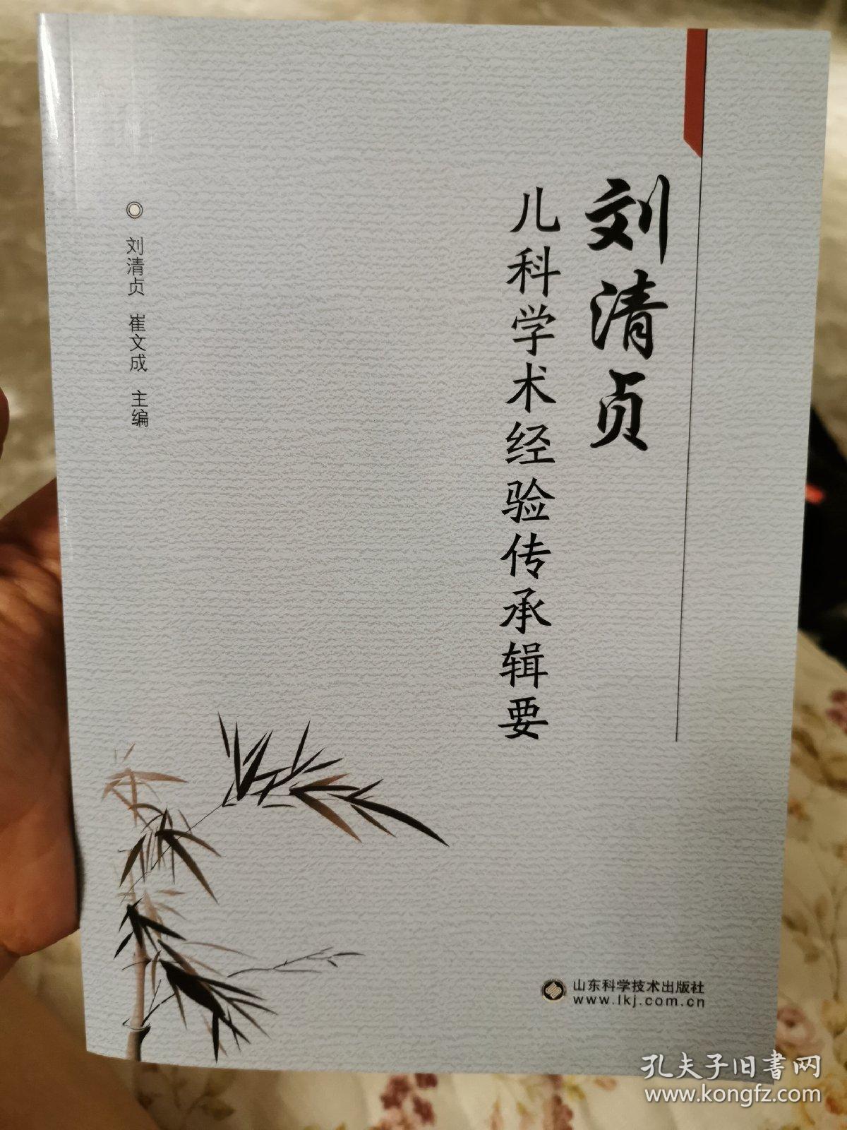 刘清贞儿科学术经验传承辑要