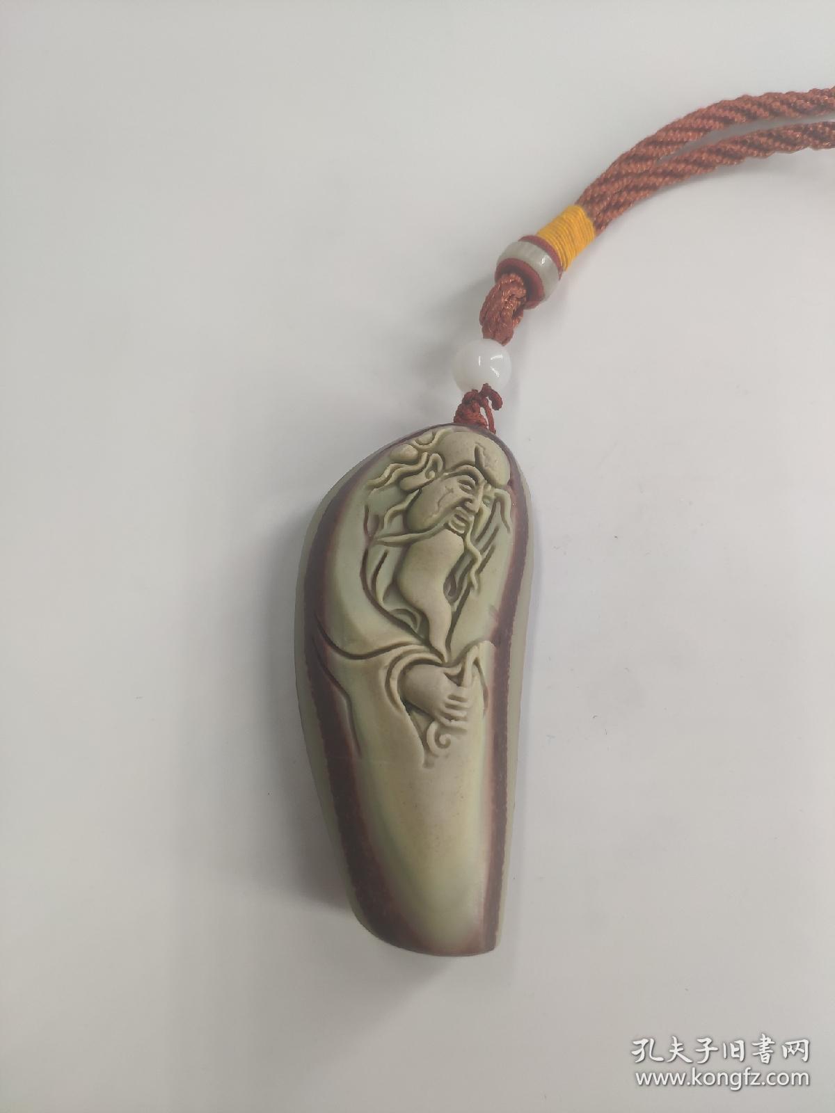 紫袍玉带石摆件手把玩印章