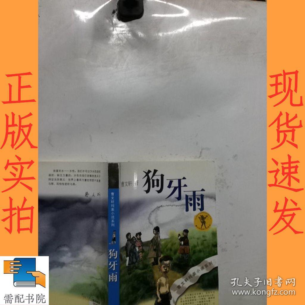 狗牙雨:曹文轩纯美小说系列