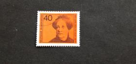 德国邮票（人物）1974 Famous Women著名女性 1枚