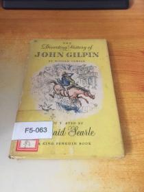 William Cowper - The Diverting History of John Gilpin《痴汉骑马歌》Searle全插图绘本 增补版画插图