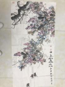 孙海宁 国家画院专业画家 作品一幅 四尺 保真