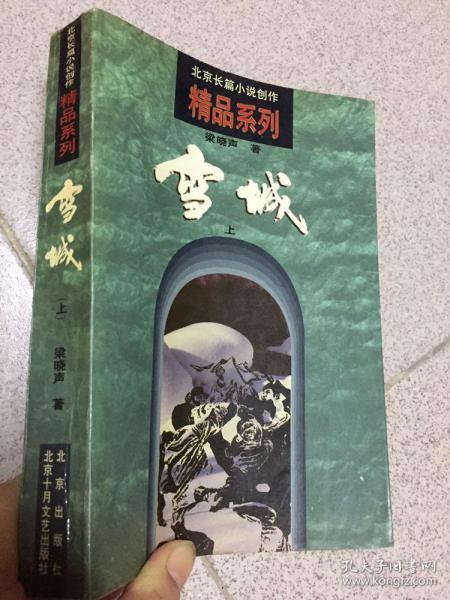 雪城(上下)两册_梁晓声_孔夫子旧书网