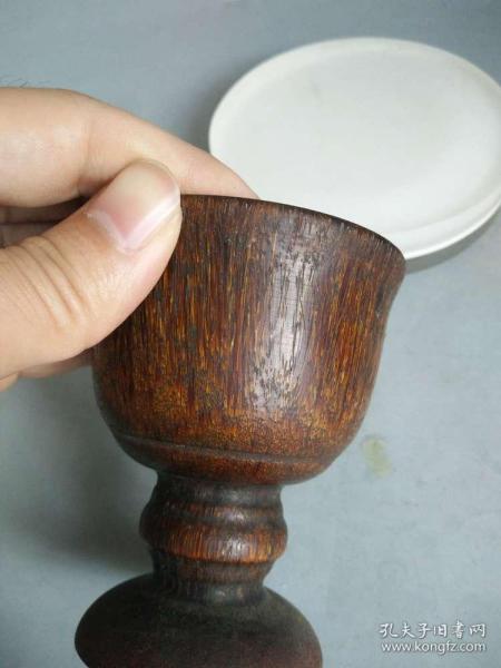 清代传世牛角老杯子