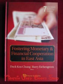 Fostering Monetary and Financial Cooperation in East Asia（英语原版 精装本）促进东亚货币金融合作