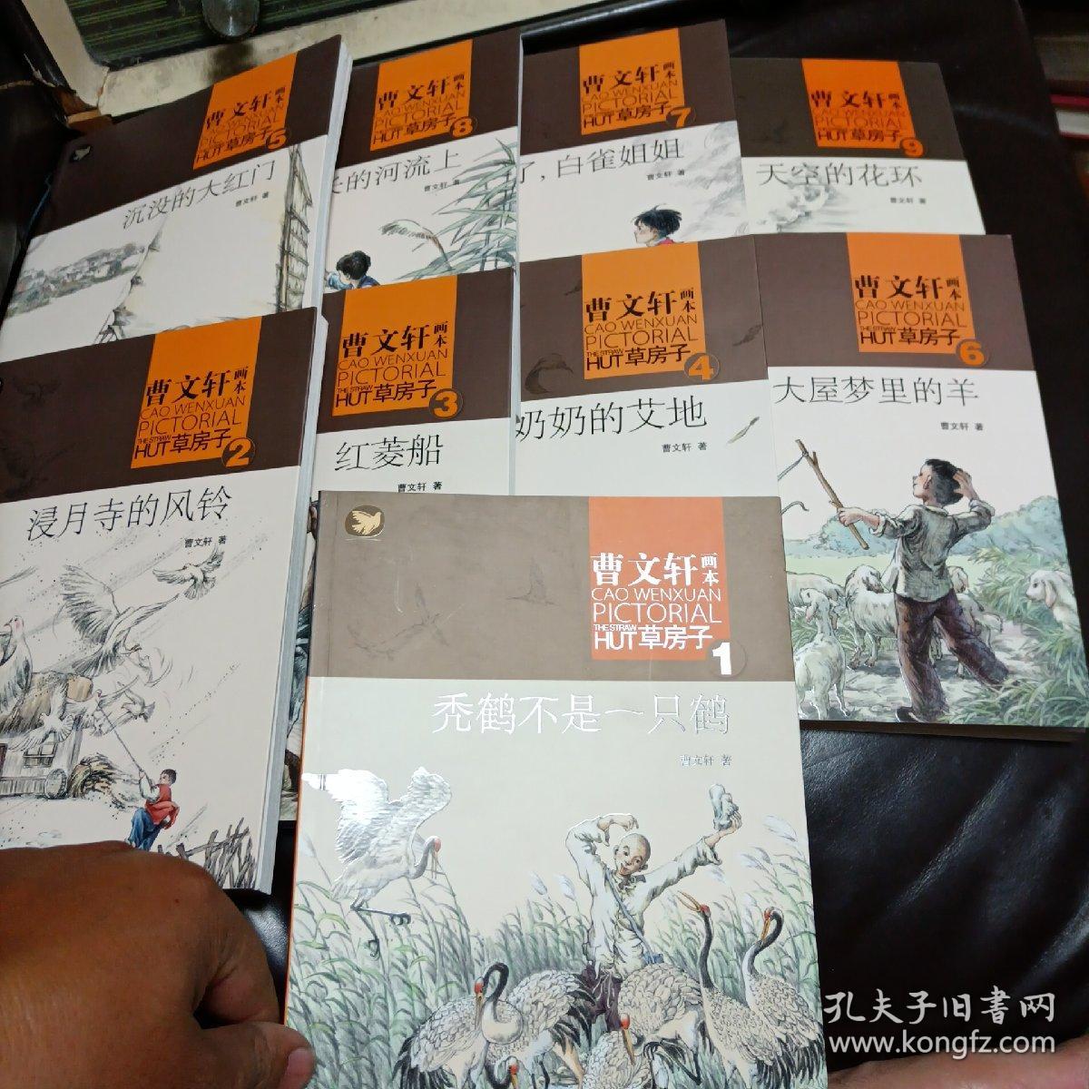 曹文轩画本草房子9册全