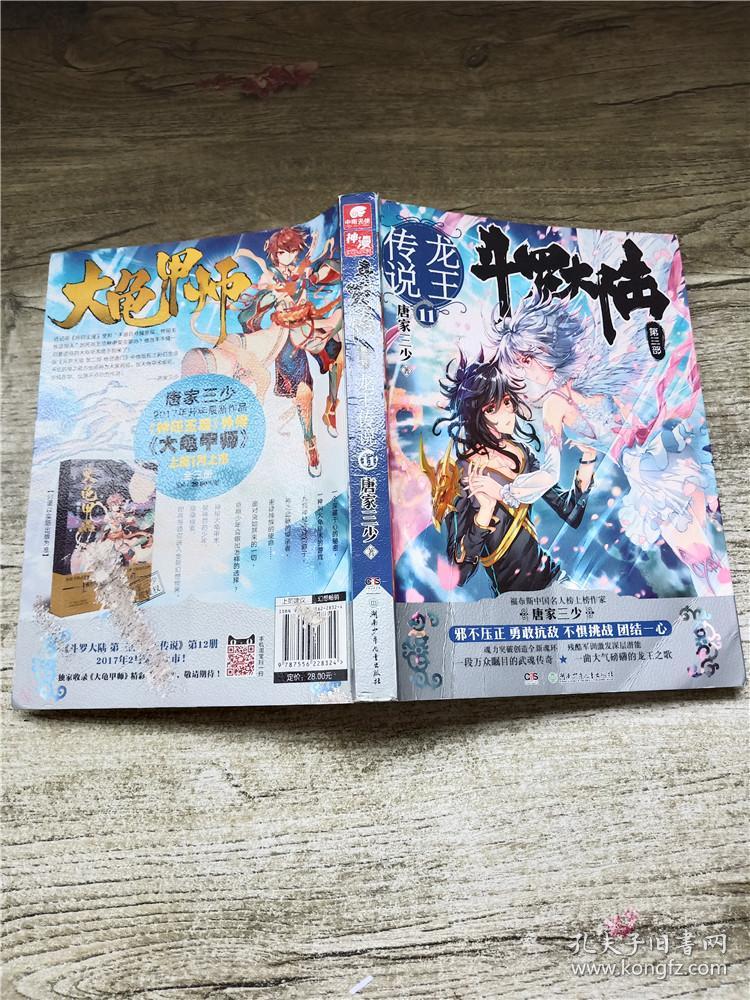 斗罗大陆 第三部 龙王传说11 【封底有磨损】