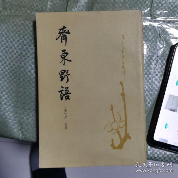 齐东野语