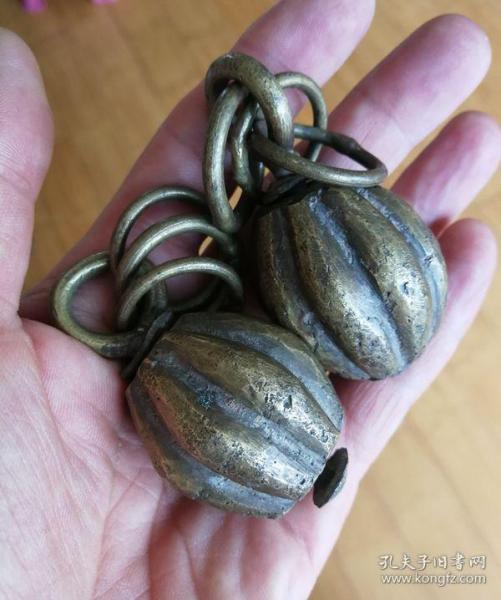 一对清代的流星锤