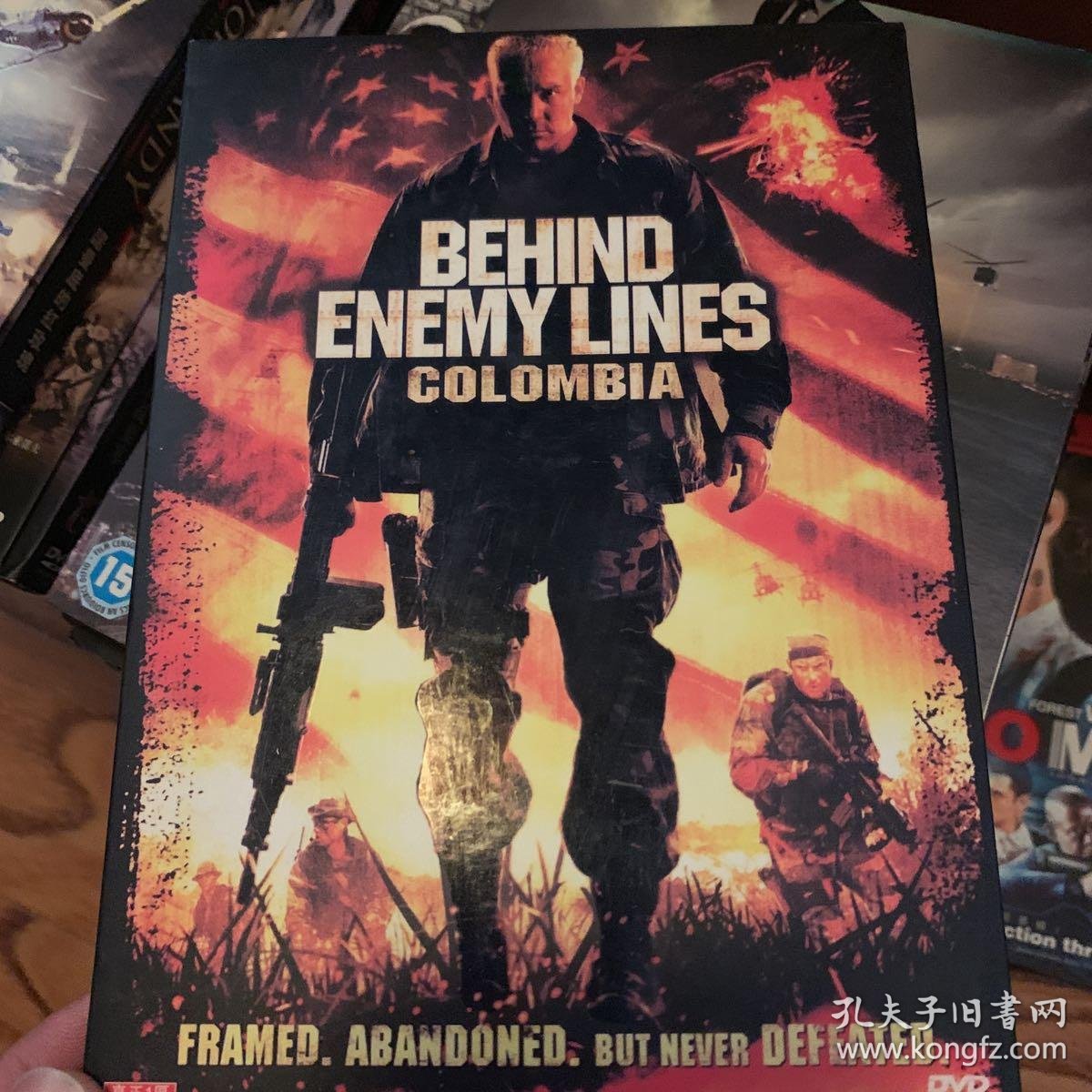 盒装dvd 深入敌后3 dvd 碟类满30元包邮,联系改价