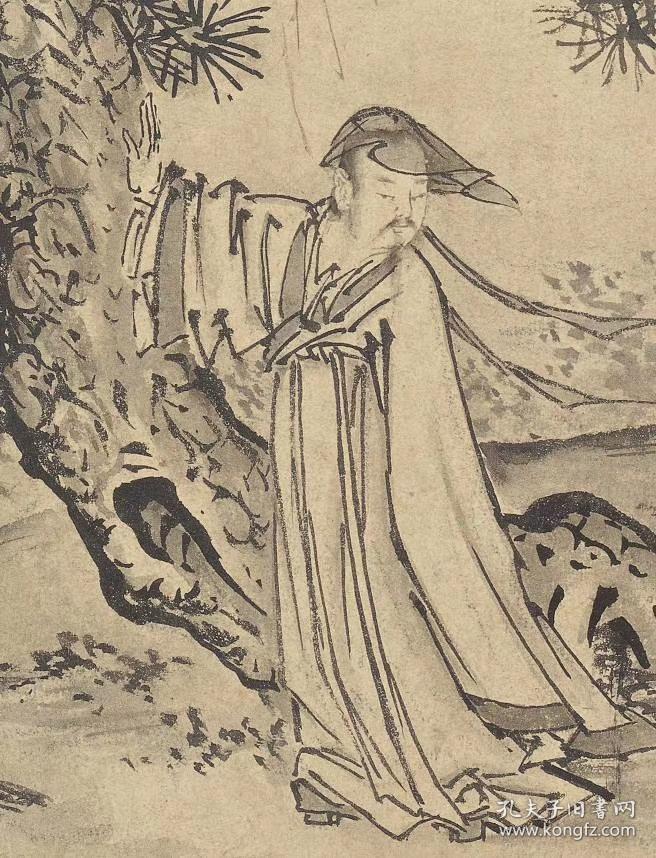 李在马轼夏芷归去来辞图卷纸本大小271364171厘米宣纸原色仿真