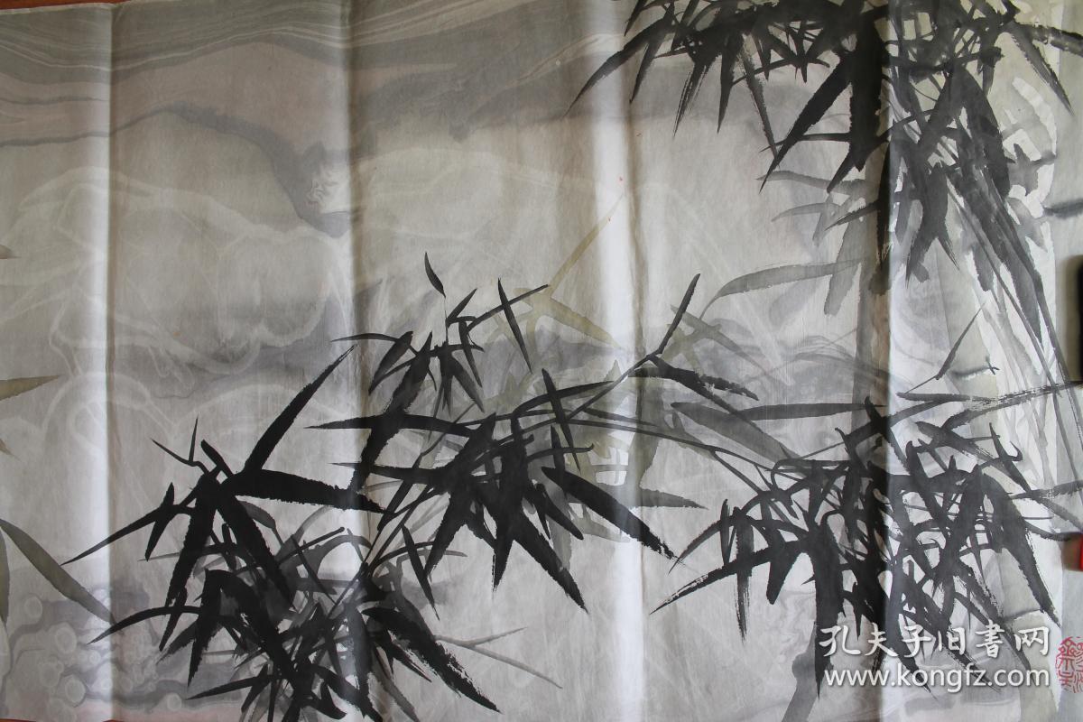 著名书画家周玉金作品茂林深篁颠人议价保真中国美术家协会会员中国国