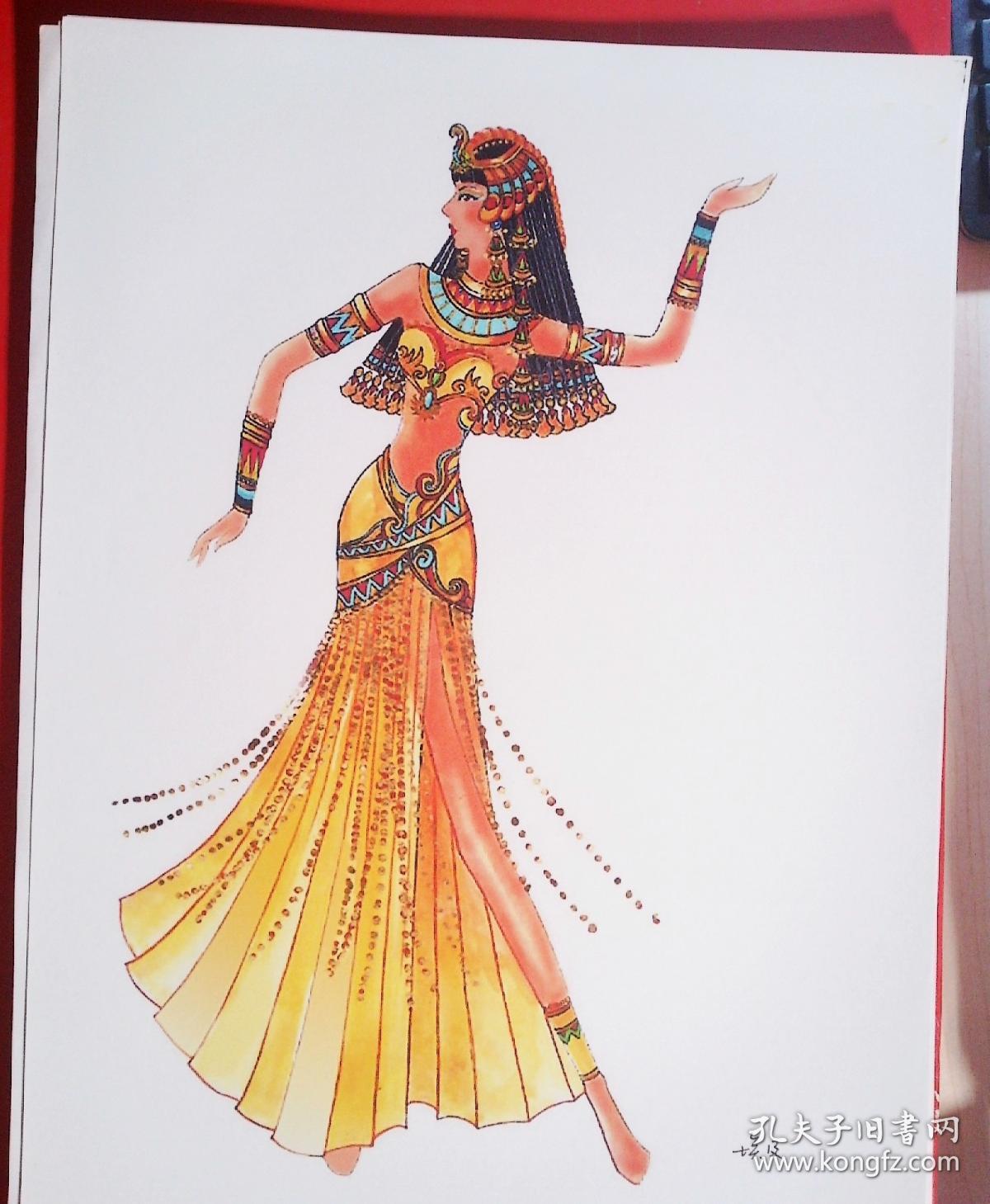 舞台服装设计图资料46张