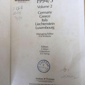Major Companies of Europe 1994/5 Volume.2
