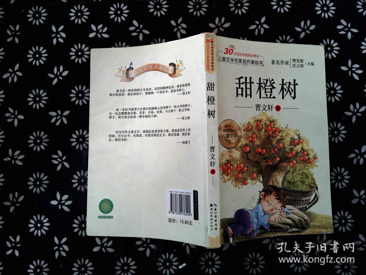 儿童文学名家名作美绘本:甜橙树(注音版)