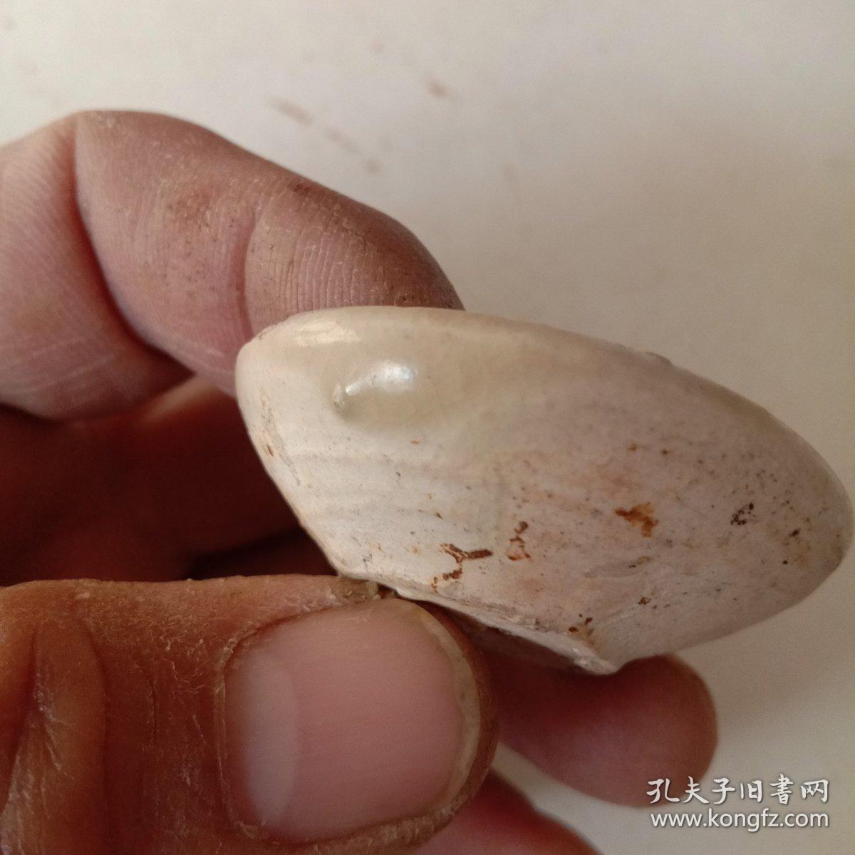 定窑小盏(认识蜡泪痕和出土痕迹的好标本)