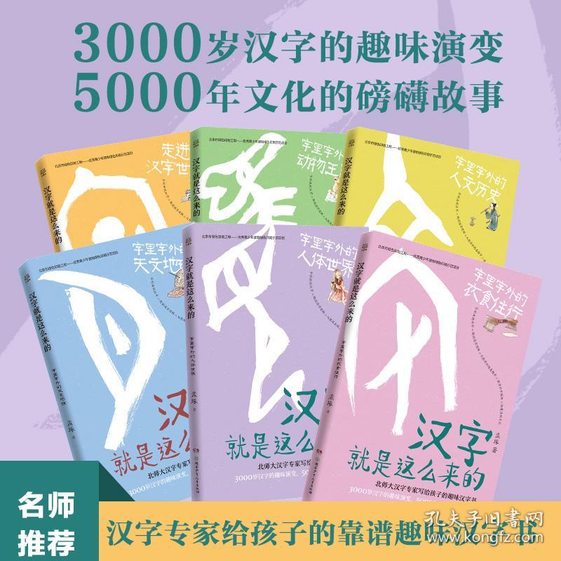 汉字大百科 全6册 小博集湖南少年儿童出版社正版书籍 孔夫子旧书网