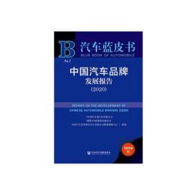 汽车蓝皮书：中国汽车品牌发展报告（2020）