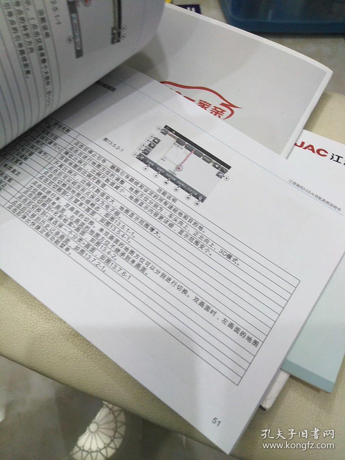 jac江淮汽车瑞风s3使用说明书,保修保养手册,快速浏览手册,北斗兼容型