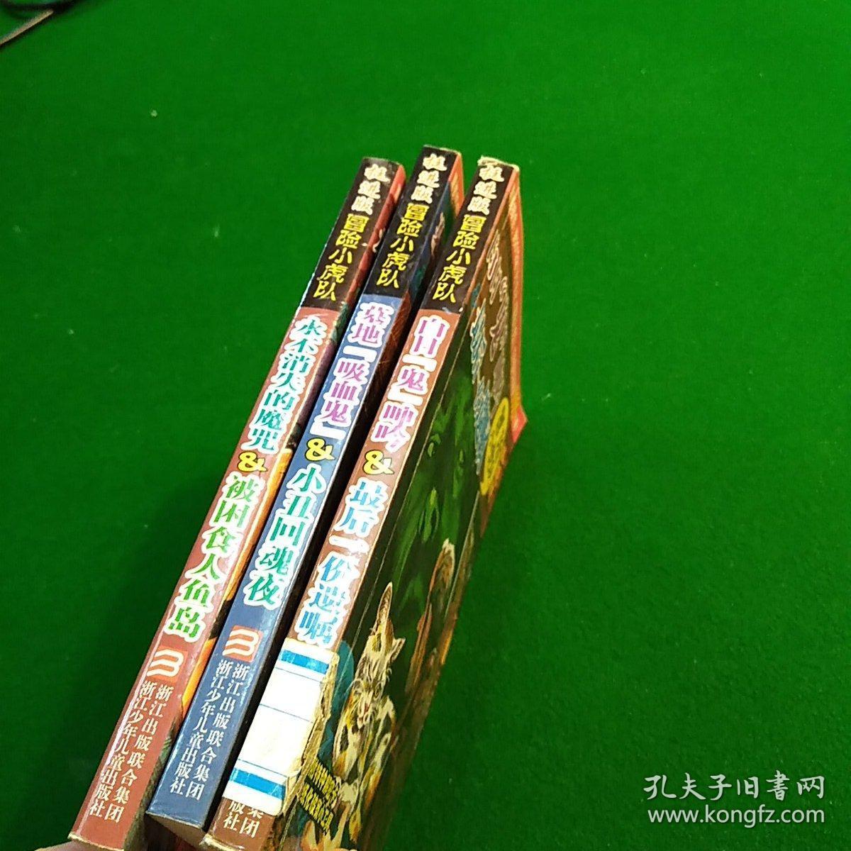 挺进版冒险小虎队(3本合售)