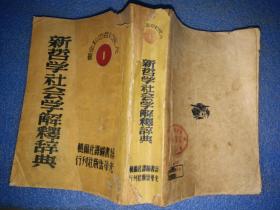 新哲学社会学解释辞典