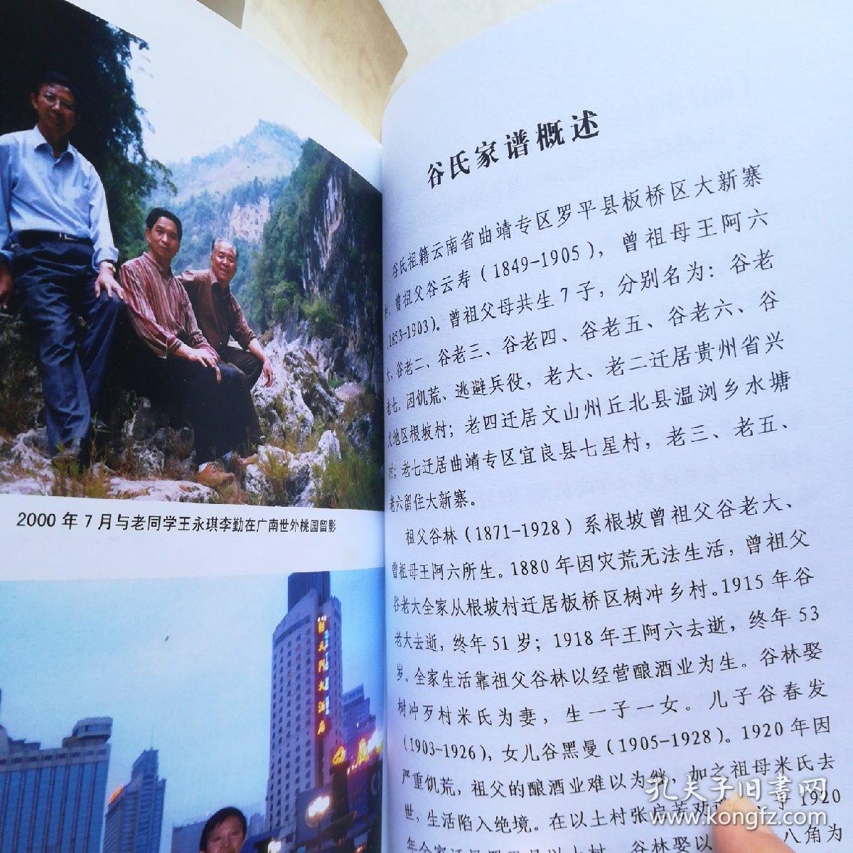 家谱,自传(谷氏家谱概述)