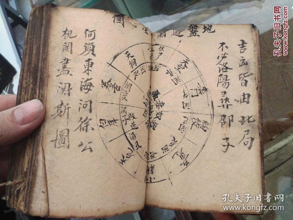 稀见清代地理手抄秘本铁笔赋算命秘籍具体内容包括铁笔一枝惊动蒲天星