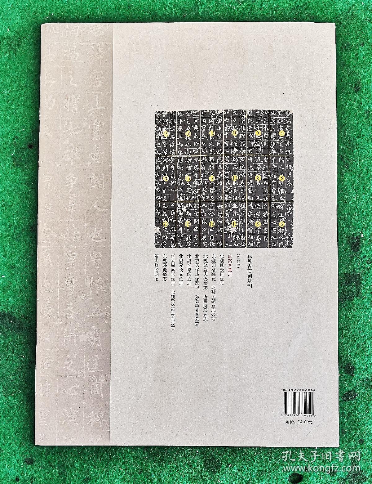 稀见古石刻丛刊唐秦客墓志20106一版一印3000册全新