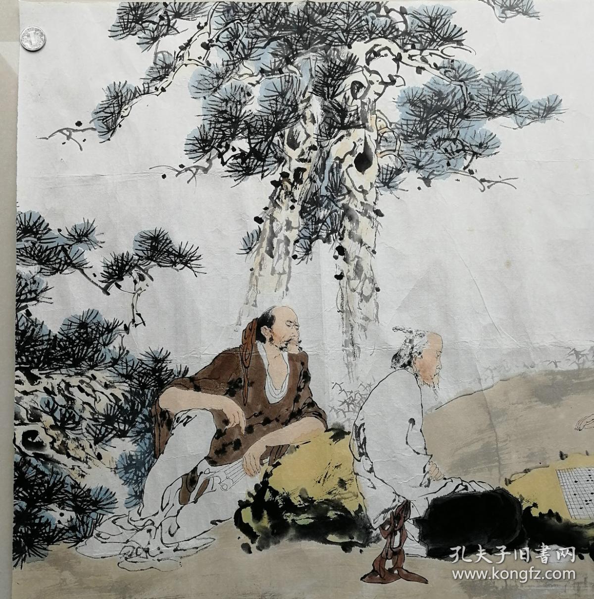 成都画院高级画师,当代著名国画家沈道鸿精