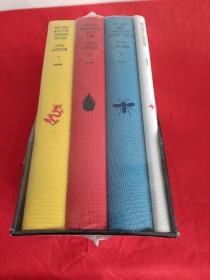 Stieg Larsson：The Millennium trilogy    【4本盒装】（16开，精装，外文原版），全新未开封