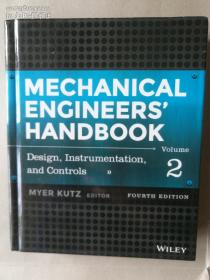 现货  Mechanical Engineers' Handbook, Volume 2: Design, Instrumentation, and Controls 英文原版 机械工程师手册 设计 仪器 控制  梅尔·库兹  Myer Kutz  环境意识制造 材料选用手册
