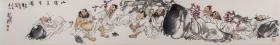 【终身保真字画】施介波 179X31cm，难得
       著名国画家、中国美术家协会会员。一九八七年师从北京画院院长王明明先生，二零零四年师从军旅国画大家周永家先生。