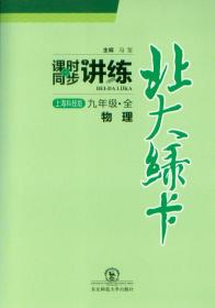 北大绿卡 课时讲练 物理 九年级 全一册 上海科技版 东北师范大学出版社