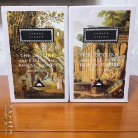 【现货】The Decline and Fall of the Roman Empire （6 volumes ）罗马帝国衰亡史（全6册）Edward Gibbon 爱德华·吉本 everyman's library 人人文库 英文原版 布面封皮琐线装订 丝带标记 无酸纸可以保存几百年不泛黄