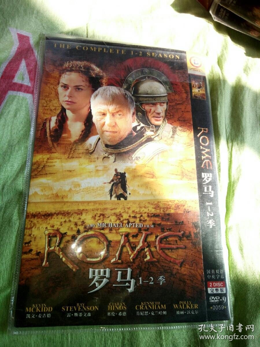 外国欧美电视剧季碟片dvd2碟 罗马1-2季 凯文麦吉德 雷斯蒂文森 塞伦